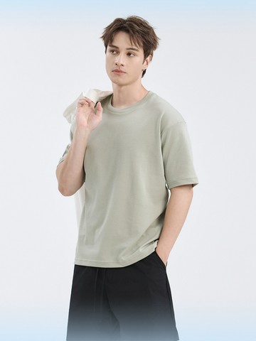 涼感日常TEE(微寬 落肩袖)