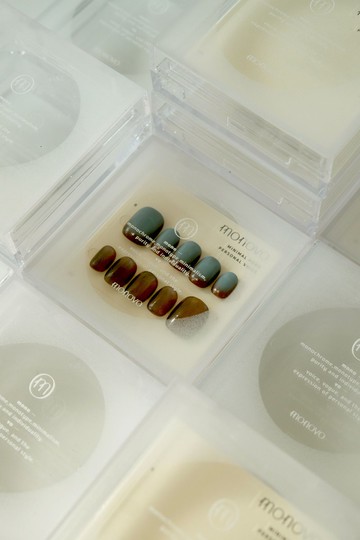 品牌獨家口袋盒・穿戴甲收納・雙層設計・質感設計