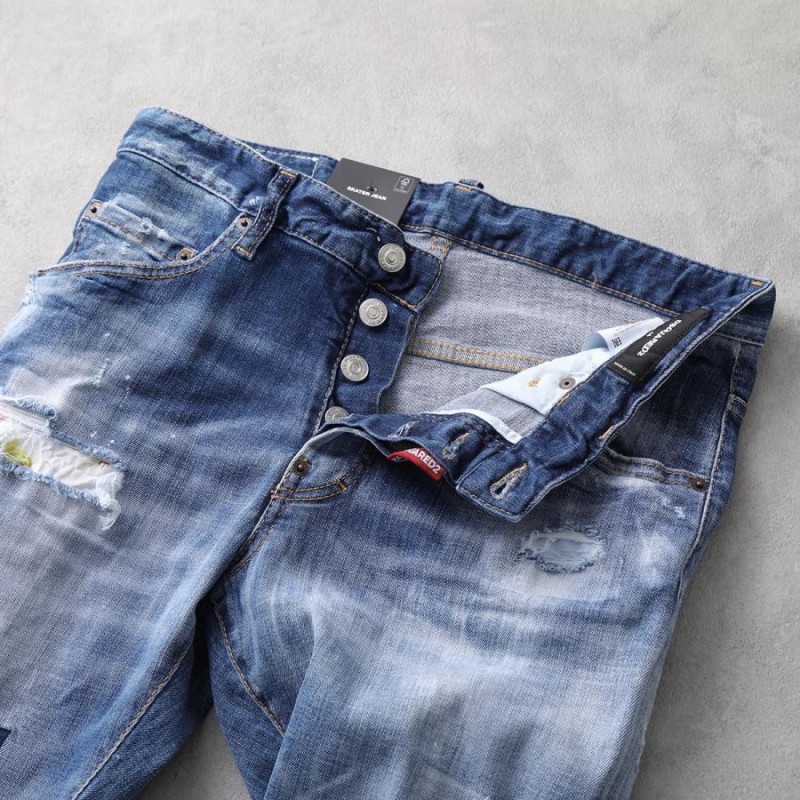 DSQUARED2 ディースクエアード ジーンズ SKATER JEANS S74LB1056