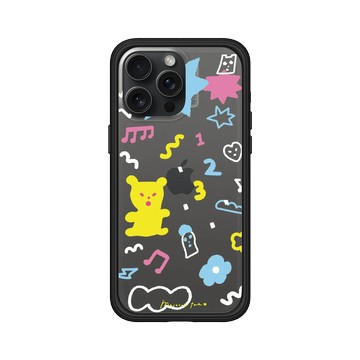 iPhone 15 Pro Max Mod NX 黑 - MacaronToe 馬卡龍腳趾 - 小熊軟糖派對 Gummy Party