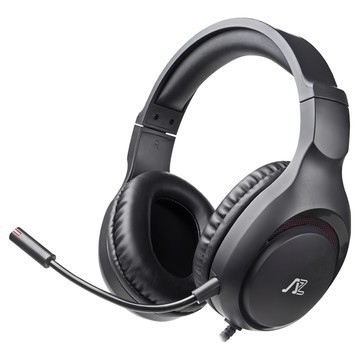 INTOPIC 廣鼎 USB頭戴式耳麥  50mm高音質喇叭單體  台灣凌通數位音效晶片  抗氧化USB接頭  200cm超長線長  JAZZ-UB720  黑色