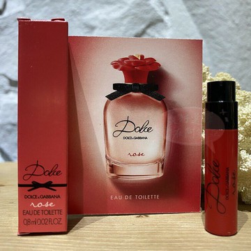 DOLCE & GABBANA D&G Dolce Rose 傾心花園淡香水 0.8ml｜期間限定◆秋冬迷人香氛