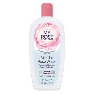 保加利亞 My Rose 玫瑰卸妝水 420ml 溫和卸妝保濕 敏感肌適用  1瓶