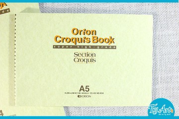 同央美術網購 日本 ORION NO.634 方格速繪本 A5 5mm 50張 CS-A5