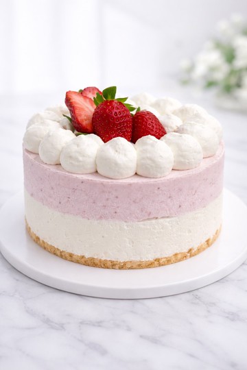 週歲蛋糕推薦/莓好小雲朵/無加糖無澱粉蛋糕/無糖無麩質/草莓蛋糕