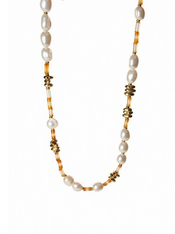 Passion and Action Pearl Necklace 熱情與行動