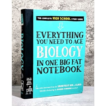 ➤〔特價出清〕書況好➤原價646元 軟精裝 生物學 Biology in One Big Fat Notebook