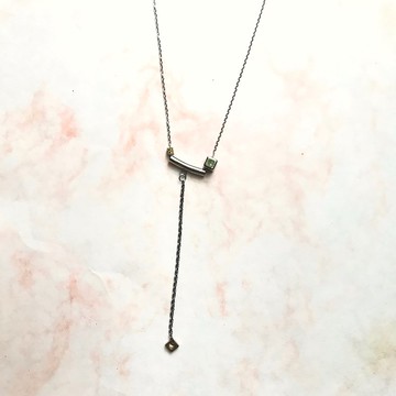 走路的天空/項鍊 不鏽鋼 禮物 願望 源源不絕 搖擺 戴框的 算數