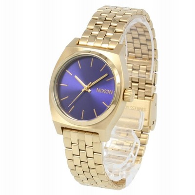 Nixon time 2025 teller gold blue