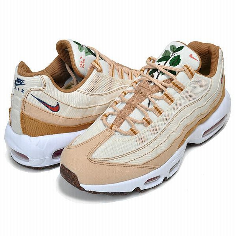 ナイキ エアマックス 95 SE コルク NIKE AIR MAX 95 SE CORK coconut milk/sienna-sesame  dc3991-100 メンズ スニーカー AM95 MOVE TO ZERO サステナブル | LINEショッピング