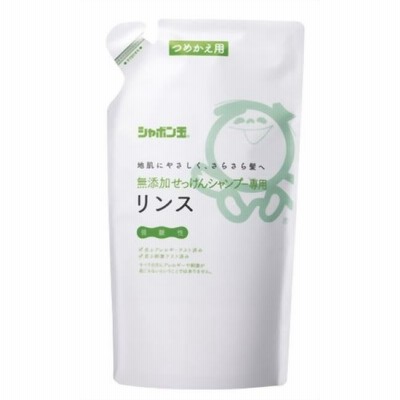 無添加せっけんシャンプー専用リンス　詰替え　420ｍｌ（シャボン玉石けん）