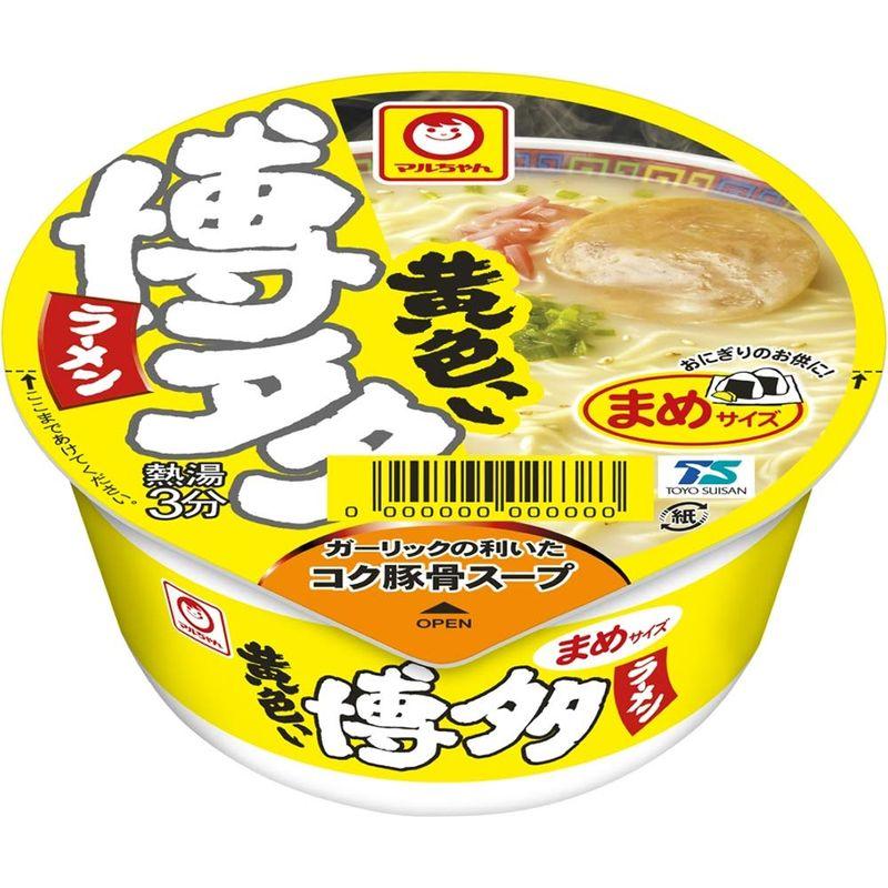 マルちゃん 黄色いまめ博多ラーメン 37g ×12個