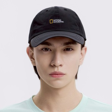 輕量棒球帽 - 黑色