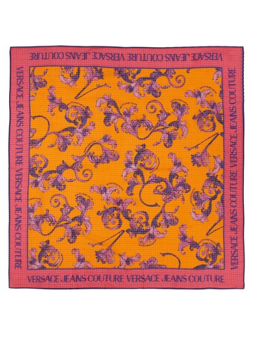 versace jeans couture silk scarf