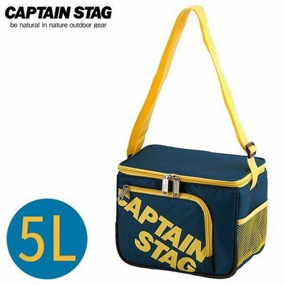 クーラーバッグ CAPTAIN STAG スポーツクーラー5 5L ブルー UE-581 ｜ クーラーボックス 小型 弁当 部活