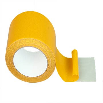 德利生活 網格布基雙面膠帶 4cm x 20m 高黏性 網格加強不易斷裂  1捲