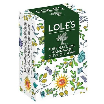 LOLES 萬用純天然手工橄欖油馬賽皂 200g
