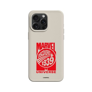 iPhone 15 Pro Max SolidX 貝殼灰 - 迪士尼-漫威 Marvel - 漫威-復古宇宙標誌