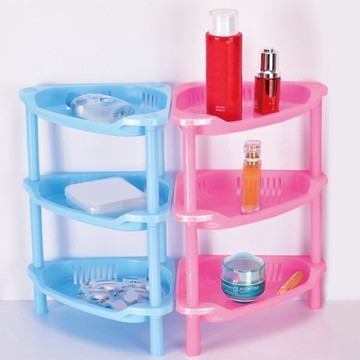 A3963 三角三層收納 三層架 浴室整理架 多層收納 廁所收納 塑膠櫃 置物櫃 儲物架 贈品禮品