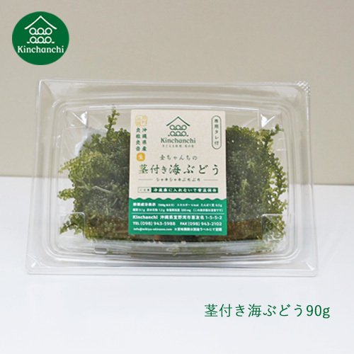 茎付き海ぶどう90g(専用タレ付き)