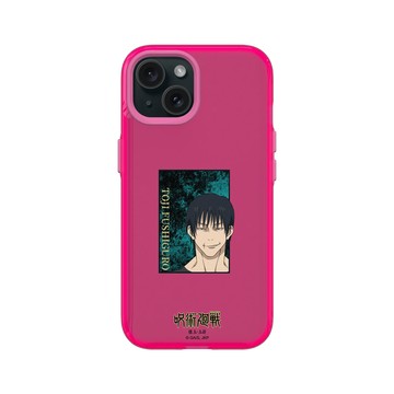 iPhone 15 Clear 粉漾桃 - Jujutsu Kaisen 咒術迴戰 S2 - 懷玉・玉折角色系列-伏黑甚爾