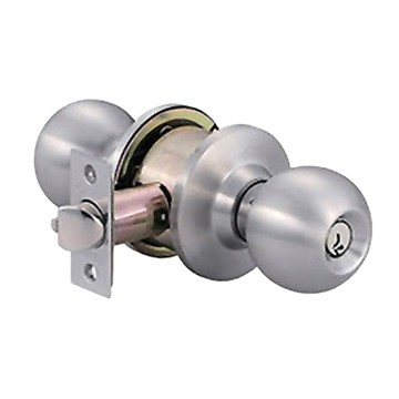 幸福牌 房間喇叭鎖 3000型，裝置距離 60mm，高級門鎖  白銀色  1組