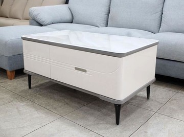 【歐風別館】耶魯岩板烤漆石面茶几【輕奢風~設計師最愛~基隆至台中免運費】