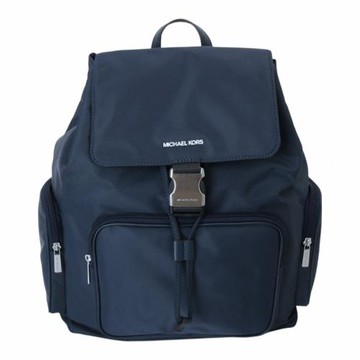 MICHAEL KORS-尼龍前口袋後背包(海軍藍)大