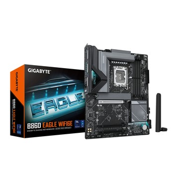 GIGABYTE B860 EAGLE WIFI6E 主機板+Intel Core Ultra 5 245KF【14核】