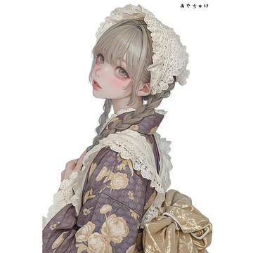 【9 月新品】07-143-0373 人物貼紙 幻想復古浪漫喫茶