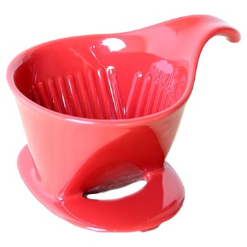 ZERO JAPAN 典藏陶瓷咖啡漏斗  番茄紅 小  1個  2杯