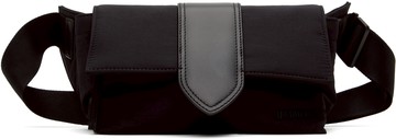 JACQUEMUS 黑色 La Casa 系列 The Bambino bum bag 腰包