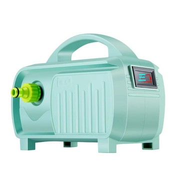 電動抽水灌溉機 勝光 充電式四缸澆水泵 20m水管 流量12L/min 0.5mPa壓力 揚程30m 帶卷管架 澆水機 澆水器 免安裝