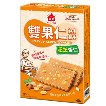 義美花生杏仁煎餅240g