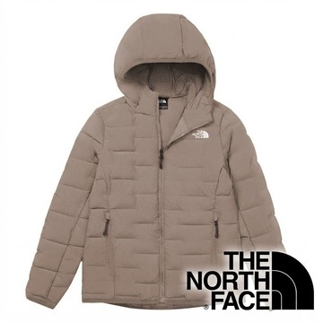 【THE NORTH FACE 美國】女羽絨保暖連帽外套鵝絨FP700『石榴棕』NF0A8DX6 戶外 出國 旅遊 防潑水 城市山系 Gorpcore 羽絨外套