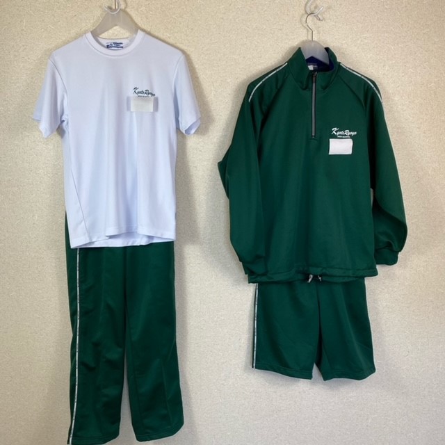 京都両洋高校体操着男子