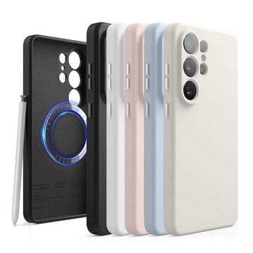 elago Galaxy S26 Ultra 磁吸防刮液態矽膠手機殼