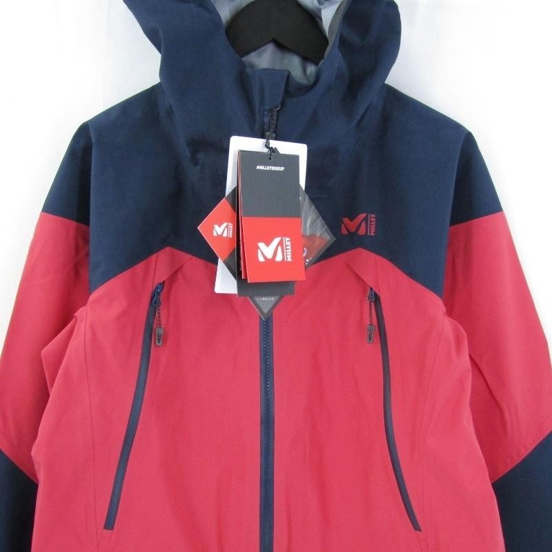 未使用 MILLET ミレー TYPHON TOUGH ST EXPLORE JKT M MIV01753 マウンテンパーカー ナイロンジャケット  レッド 赤 L メンズ 中古 70011028 | LINEブランドカタログ