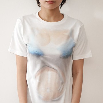Mousou Mapping T-shirt/ Splash/ BLUE