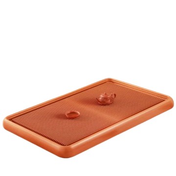 茶盤 【木洸】\t現代輕奢排水式電木茶盤50*30*5cm 茶托盤 茶盤  茶具托盤  功夫茶盤