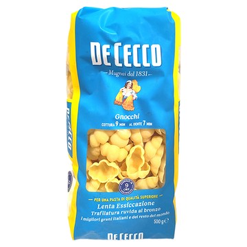 DE CECCO 得科 小貝殼麵 NO.46 杜蘭小麥粉製成  500g  1包