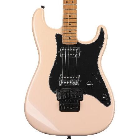 Squier by Fender エレキギター Contemporary StratocasterR HH FR, Roasted Maple Fingerboard, Black Pickguard, Shell Pink Pearl ソフトケース付き