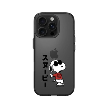 iPhone 16 Pro Clear (相機按鈕) 酷墨灰 - 史努比 Snoopy - Joe Cool