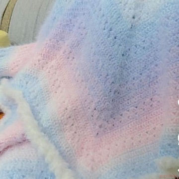 精選好物🌈2斤裝白月光七星毯子斗篷漸變蛋糕線花束毯針織毛衣披肩專用毛線