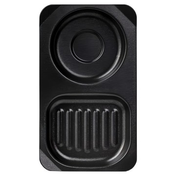 Takagi Metal 高木金屬 烤箱用雙格烤盤  24 x 14 x 2.4cm  1個