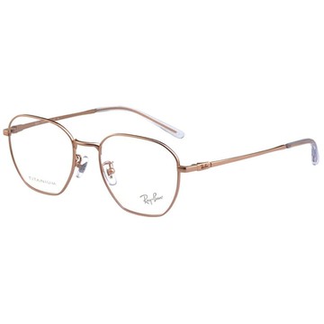 RAY BAN 純鈦 光學眼鏡(玫瑰金色)RB8777D