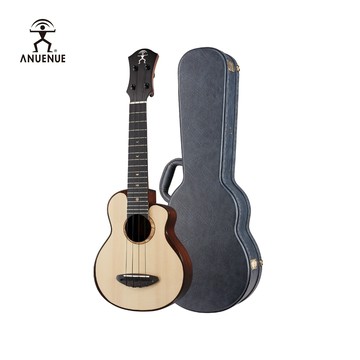 aNueNue Bird200系列 US200｜21吋烏克麗麗 全單板瑞士月亮雲杉＋印度玫瑰木 彩虹人官方旗艦店