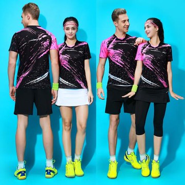 2025羽毛球服女夏秋男速干透氣網球氣排球乒乓球衣服裙褲運動套裝