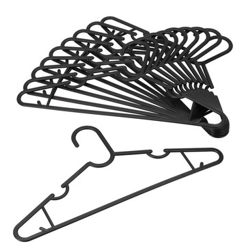 簡易衣架10P NW-BK NITORI宜得利家居