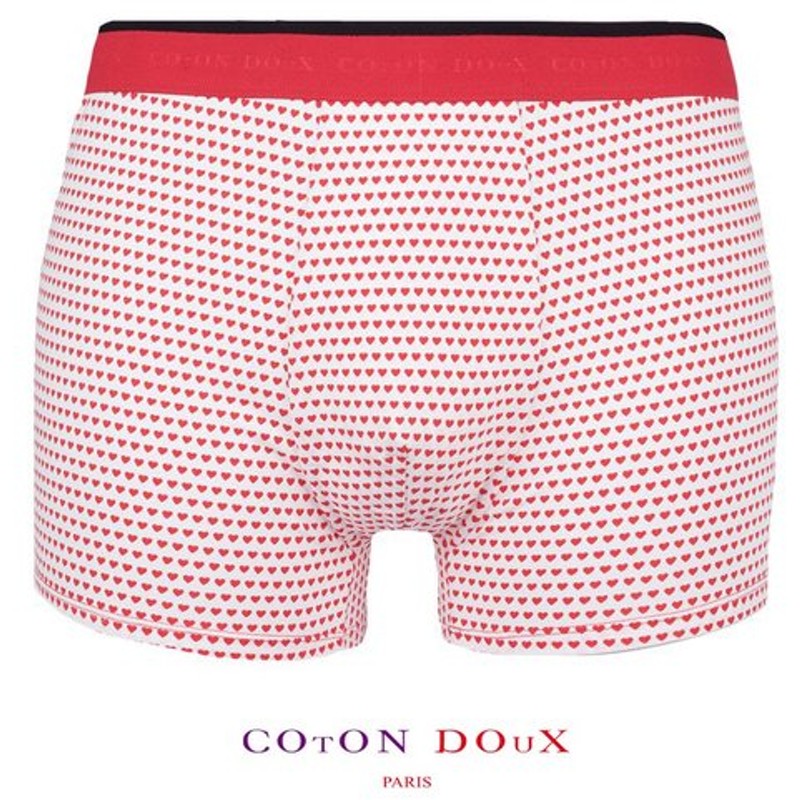 Cotondoux コトンドゥ ボクサーパンツ メンズ ブランド ボクサーブリーフ かわいい おしゃれ 大きいサイズ 対応 男性下着 赤いハート柄 Bx72d033 通販 Lineポイント最大0 5 Get Lineショッピング